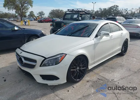 2016 Mercedes-Benz Cls 550 из США, поврежденный, VIN WDDLJ7DB2GA180493